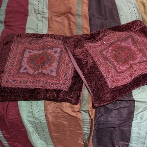 Two Vintage Pillowcases